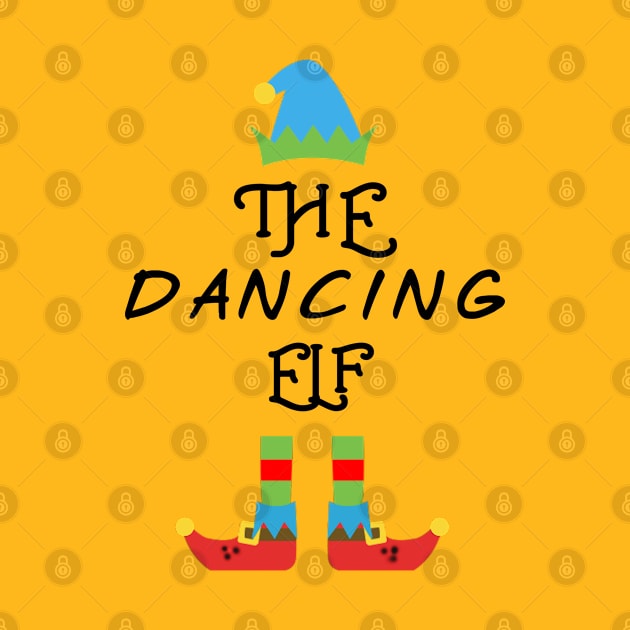 The Dancing Elf Matching Family Group Christmas Party by CareTees