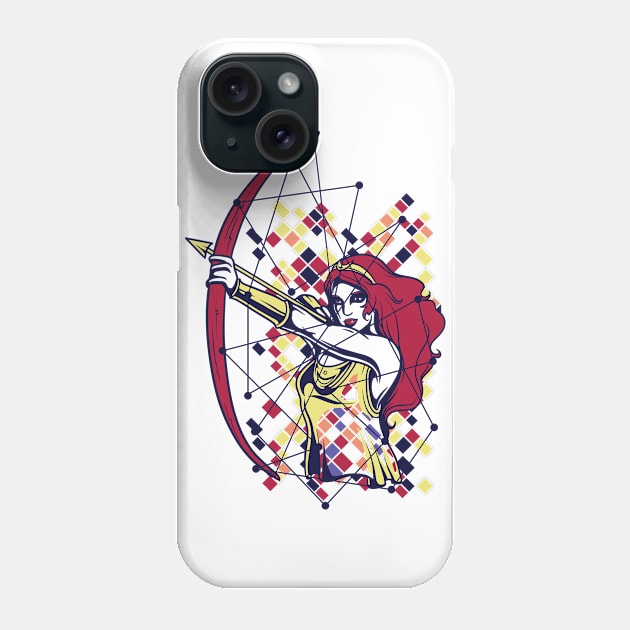 Archer Girl Phone Case by Designious