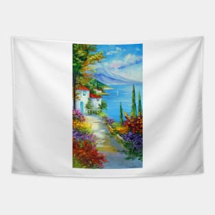 Midday by the sea Tapestry