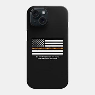 The Thin Dad Line Phone Case