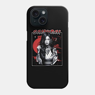 Elegant Samurai Beauty Phone Case