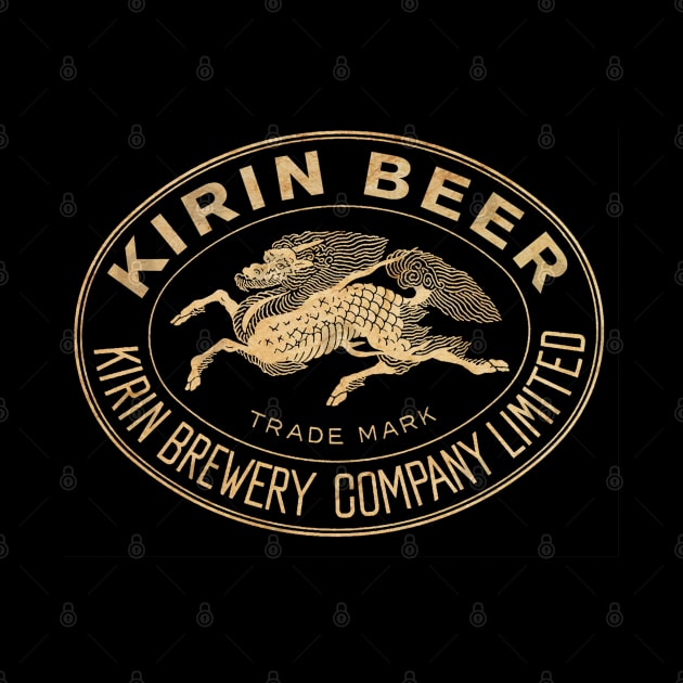 Vintage Kirin Beer 1 by Buck Tee