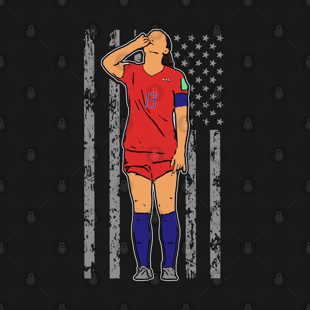 Alex Morgan Sipping Tea by RichyTor