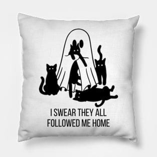 Catsper The Cat friendly ghost Pillow