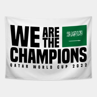 Qatar World Cup Champions 2022 - Saudi Arabia Tapestry