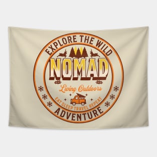 Nomad Explore The Wild Adventure Tapestry