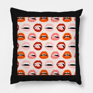 More Funky Lips Pillow
