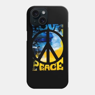 Love Peace Ukraine Phone Case