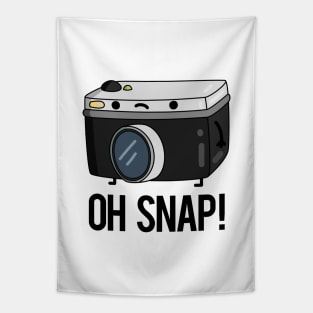 Oh Snap Funny Camera Pun Tapestry