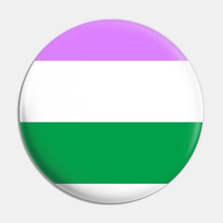 Genderqueer Pride Pin