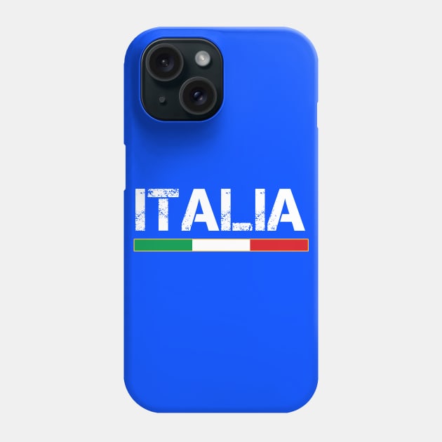 Italy Italian Flag Green White Red Italy Phone Case by LittleBoxOfLyrics