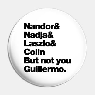 Not You Guillermo Pin