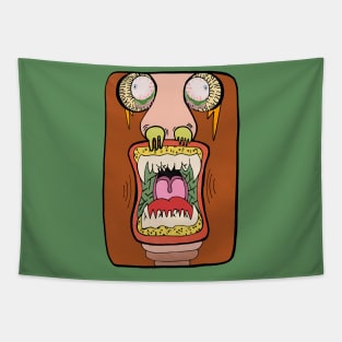 Monster Face Tapestry