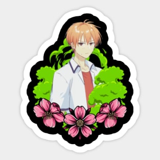 Fruits Basket Kyo and Tohru Sticker kiss and hug Season 3 Holo -   Portugal