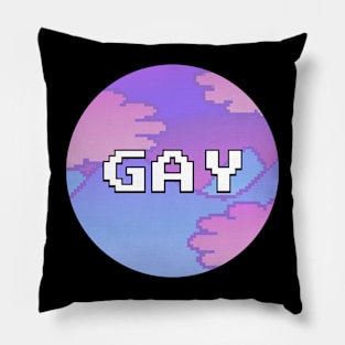 Gay - Lowfi Anime Aesthetic Pillow