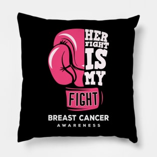 breast cancer awareness fight Pillow