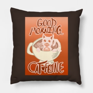 Good Morning Cat•Feine V31 Pillow