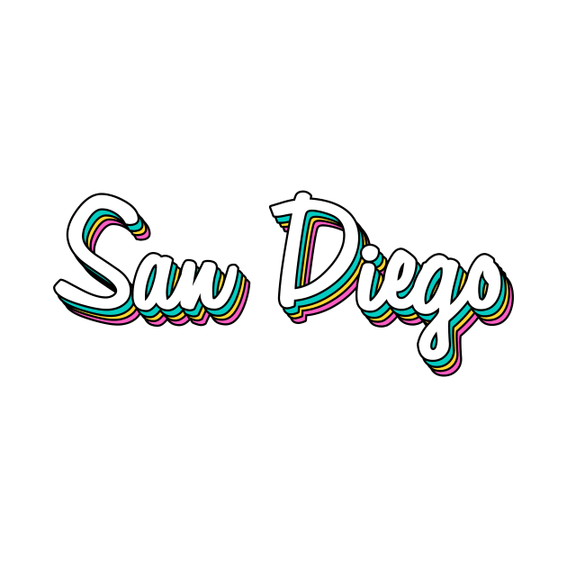 Retro San Diego by lolosenese