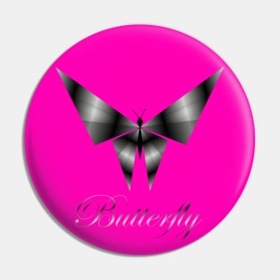 Metallic butterfly Pin