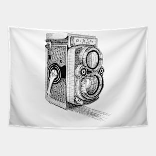 Vintage Camera Tapestry