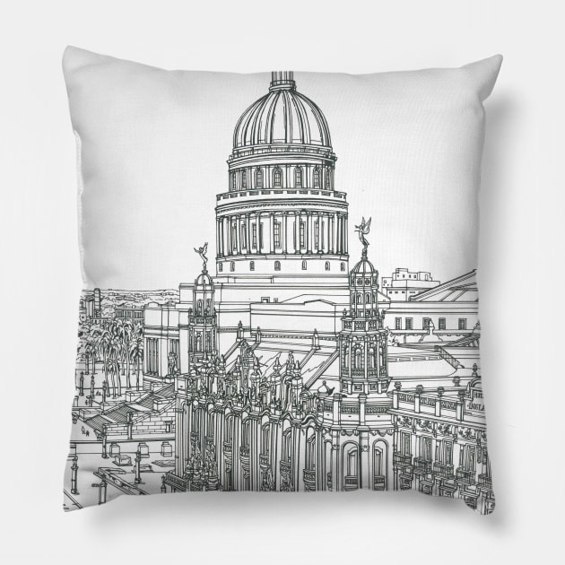 Cuba Pillow by valery in the gallery