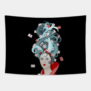 Rococo: Queen of Hearts Tapestry