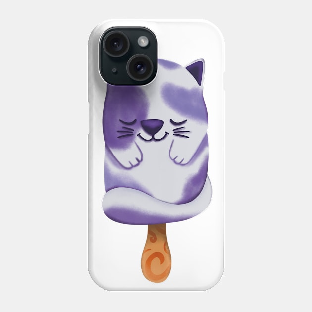 Summer time Pawsicle Phone Case by Nuffypuffy