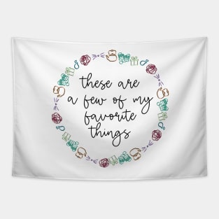 The Sound of Music Favorite Things (American Spelling) Tapestry