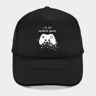 Control issues (white) Hat