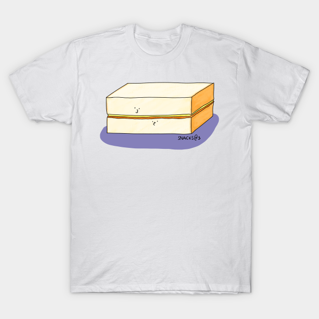 Discover Fresh bread with butter and coconut jam - Bread - T-Shirt