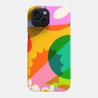 Fun Shapes Colorful Modern Pattern Phone Case