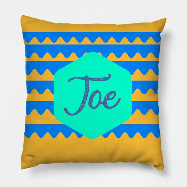 Joe Pillow by cariespositodesign