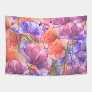 Garden Of Flowers Tapestry