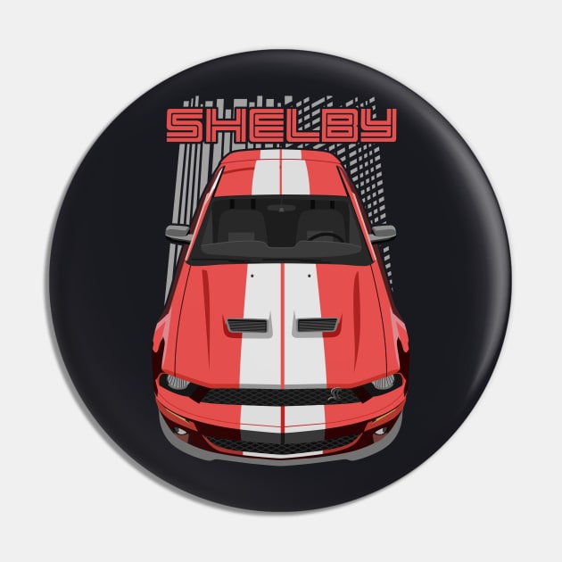 Mustang Shelby GT500 2007-2009-red Pin by V8social