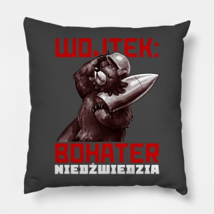 Wojtek: The Bear Hero Pillow