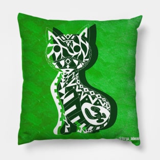 don gatotonaca cat ecopop Pillow