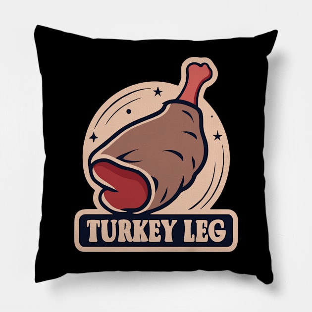 Turkey Leg Pillow by InspiredByTheMagic