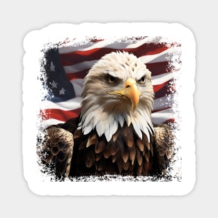 white-headed eagle 1 Magnet