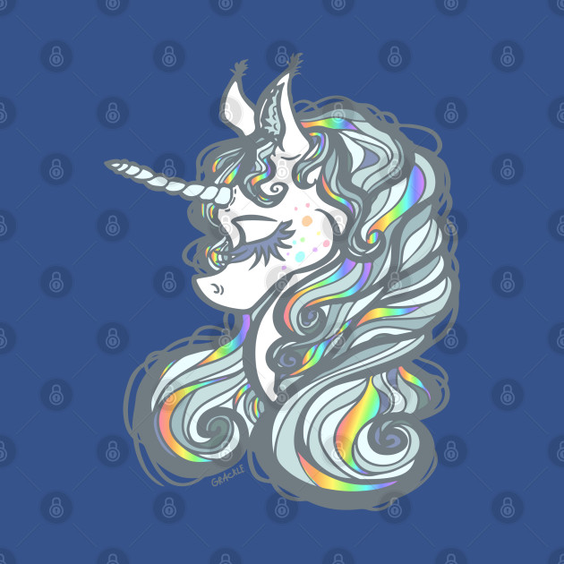 Disover Rainbow Holographic Unicorn - Rainbow Unicorns - T-Shirt