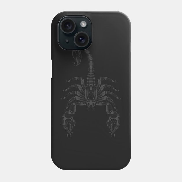 Scorpio Geometric Artwork Phone Case by maddula