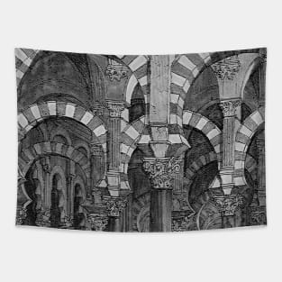 Cathedral Mosque of Cordoma Moorish architecture Tapestry