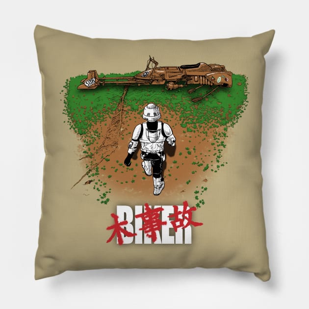 BIKIRA-SCOUT Pillow by cubik