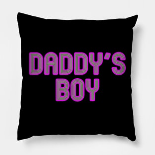 Daddy's Boy Pillow