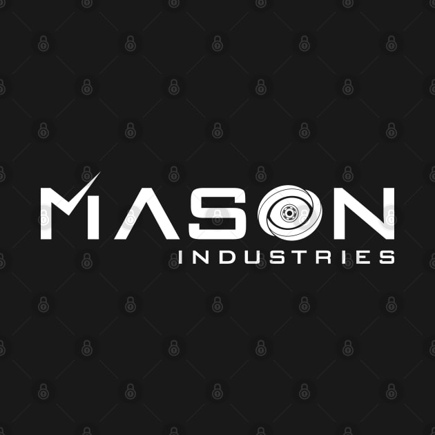 Timeless - Mason Industries Re-Imagined Logo by BadCatDesigns