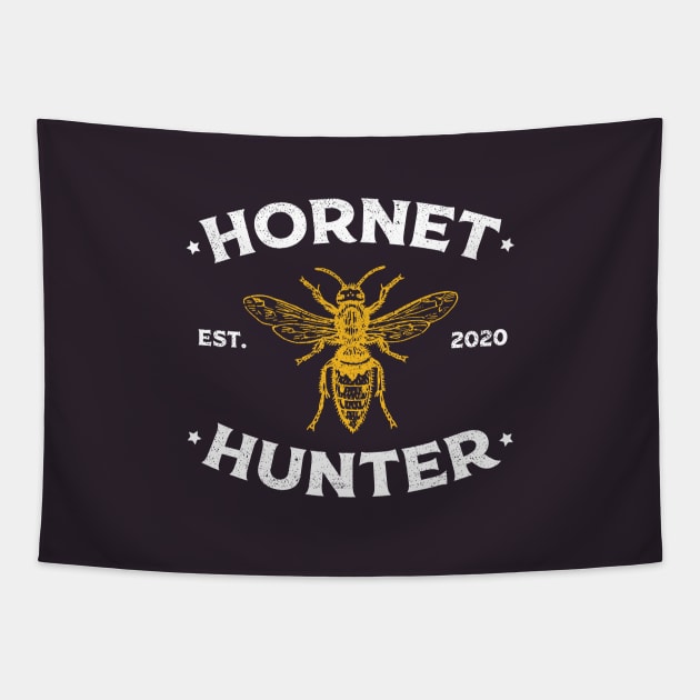 "Hornet Hunter" Vintage Hornet Design Tapestry by EbukaAmadiObi19