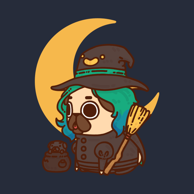 Witch Puglie by Puglie Pug 