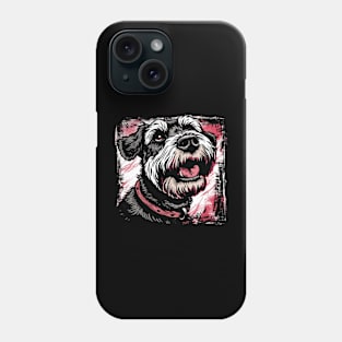 Retro Art Airedale Terrier Dog Lover Phone Case