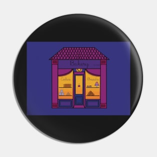 Bakery Illustration Pin