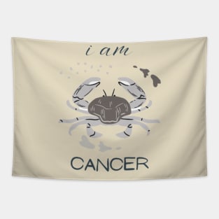 i am cancer Tapestry