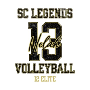 Nelah #13 SC Legends (12 Elite) - White T-Shirt